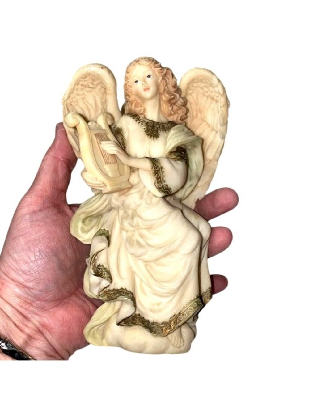Vintage Seraphim Classics Cymbeline Peacemaker Angel With Harp 1993 67091